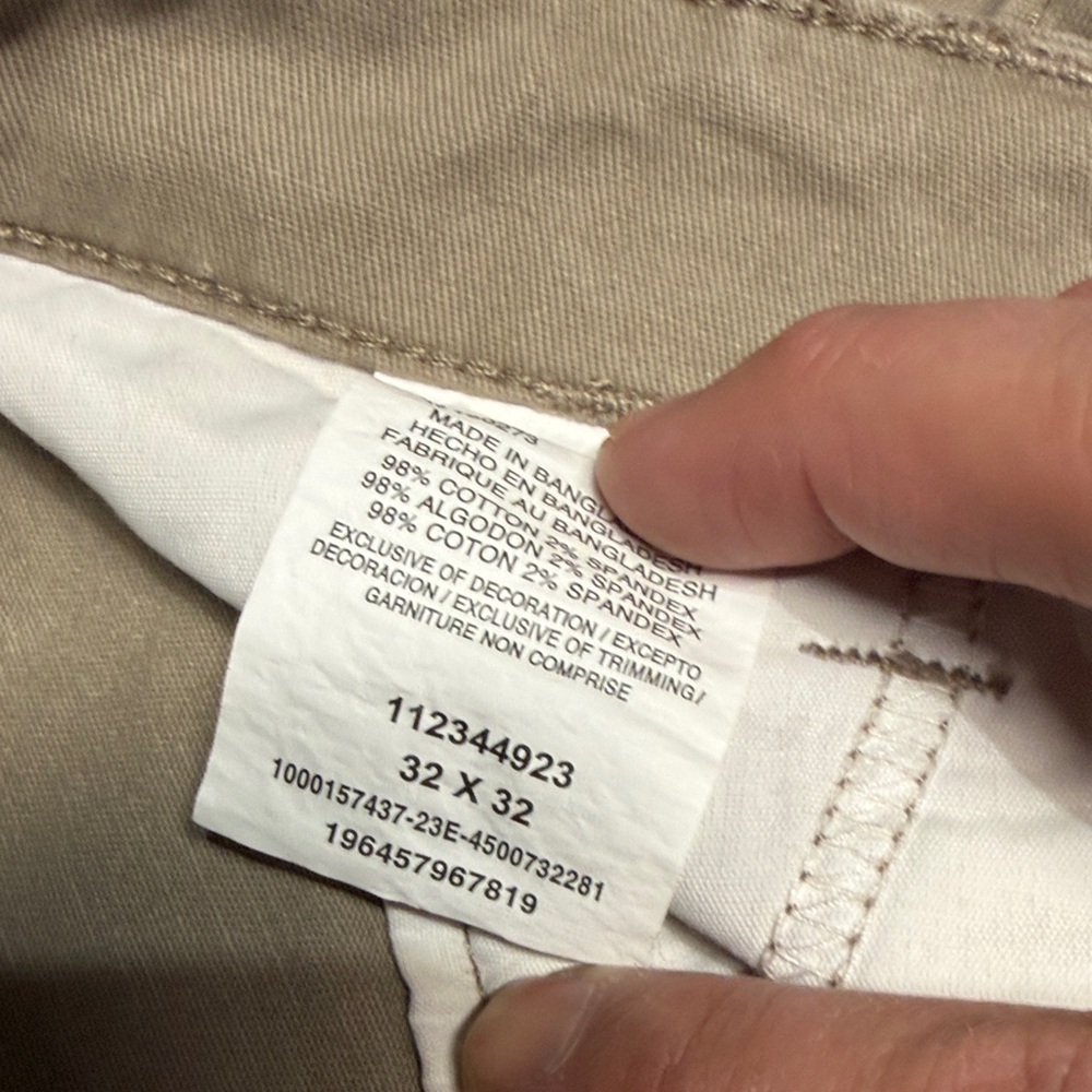 Wrangler Men's Tan Cargo Pants - Picture 3 of 3